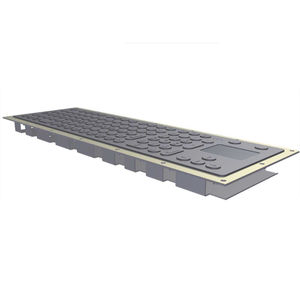 teclado empotrable / 105 teclas / con alfombrilla táctil / USB