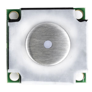 botón pulsador táctil / industrial / redondo / con led rojo