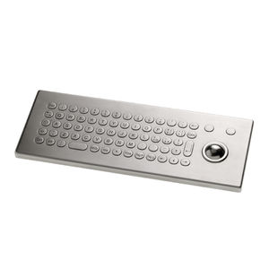 teclado de mesa / de tecla mecánica / 68 teclas / con trackball