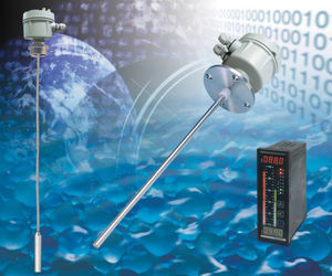 transmisor de nivel capacitivo / de admitancia RF / para sólidos / HART