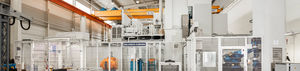 máquina de torneado CNC / vertical / con eje