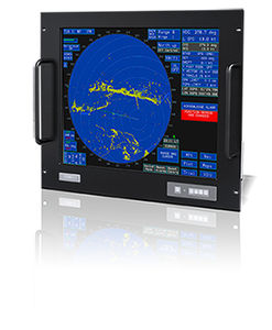 monitor LCD TFT / empotrable / estanco al polvo / marino