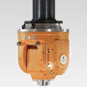 cabezal de fresado 2 ejes / de ángulo recto / CNC / continuo