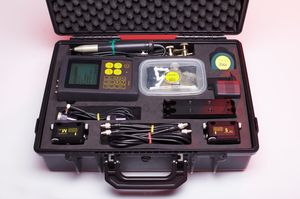 sistema de alineación láser / de eje / con analizador de vibraciones integrado para equilibrado de máquinas