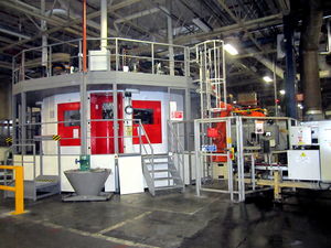 máquina transfer rotativa / CNC / 3-5 ejes