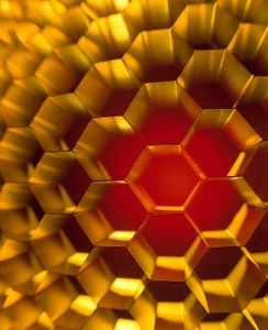 panal de abeja de aluminio / de fibra de vidrio / para la aeronáutica