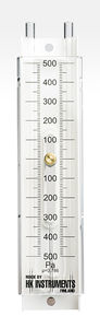 manómetro analógico / de columna de líquido / para aire / para HVAC