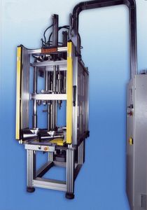 línea de extrusión de tubos / para termoplásticos
