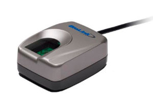 lector de huellas dactilares con sensores ópticos