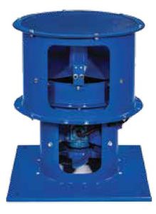ventilador de tejado / axial / de evacuación de humos / de circulación de aire