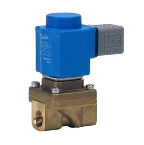 electroválvula de control asistido / de 2/2 vías / NC / NA