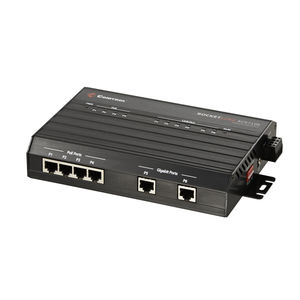 conmutador Ethernet no administrables / 4 puertos / Gigabit Ethernet / para montaje sobre riel DIN