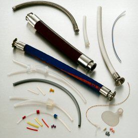 tubo flexible de silicona / para vapor / de alta temperatura / para aplicaciones médicas