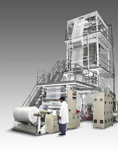línea de coextrusión de película soplada / multicapas