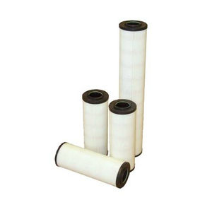 cartucho filtrante de agua / para filtración fina / de fibra de vidrio / alta capacidad