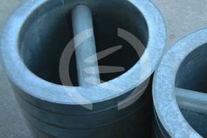 silenciador impelente / para conducto de aire / tubular