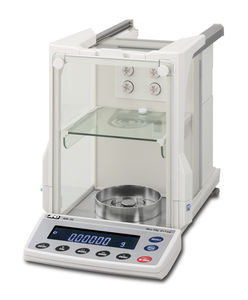 balanza de laboratorio / micro / de análisis / con pantalla LCD
