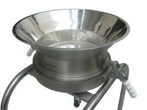 criba vibrante lineal / vibrante circular / móvil / para productos a granel