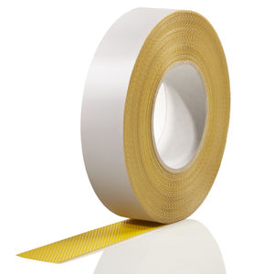 cinta adhesiva de papel siliconado / reforzada con fibra / para la industria