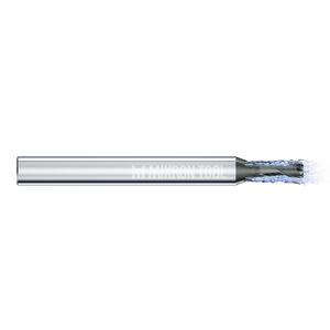 fresa monobloque / de acabado / de carburo de tungsteno / para acero inoxidable