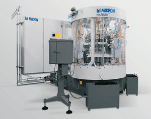 máquina transfer rotativa / CNC / 3-5 ejes / con mesa rotativa