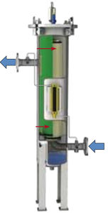 filtro separador de agua / de combustible / de agua