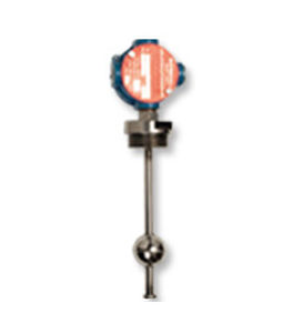 sensor de nivel de flotador magnético / para líquido / de acero inoxidable / 4-20 mA