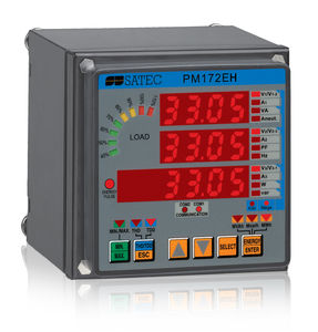 contador de energía eléctrica trifásico / para montaje sobre panel / digital / RS-485