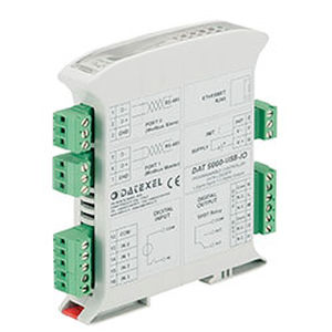 módulo de adquisición de datos en riel DIN / USB / vía Ethernet / Modbus RTU esclavo