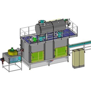 estufa de secado / de transportador de espiral / de gas / eléctrica