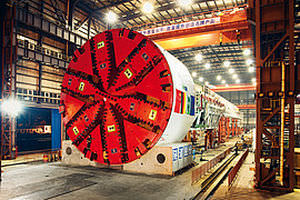 tuneladora de escudo mixto