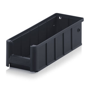 cajón de plástico / para almacenamiento / apilable / conductor