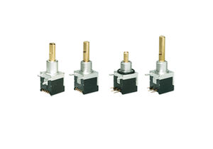 conmutador rotativo / multipolar / de codificación / PCB