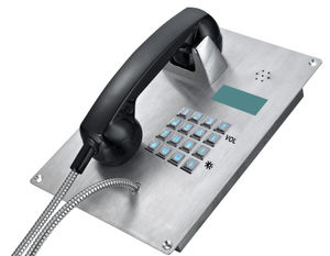 teléfono con marcación automática / analógico / VoIP / IK10