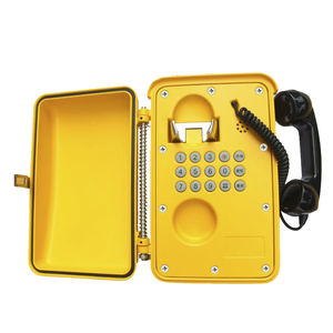 teléfono analógico / VoIP / IP66 / para mina subterránea