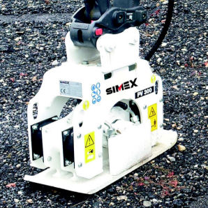plancha vibradora para excavadora