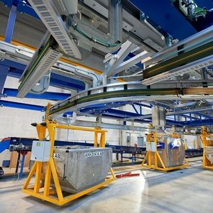 sistema de manipulación automático / de maletas