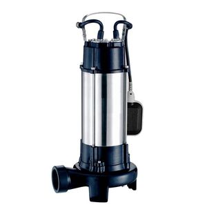 bomba para aguas residuales / eléctrica / de rotor / de hierro fundido