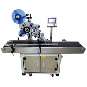 máquina de etiquetado automática / para etiquetas autoadhesivas / para aplicación en la parte superior del producto / para productos químicos