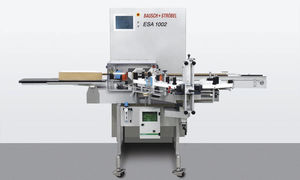 máquina de etiquetado controlada por PLC / para etiquetas autoadhesivas / para botellas / compacta