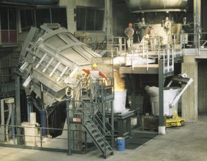 horno de fusión / de campana / de inducción / con circulación de aire