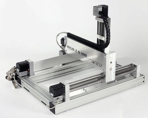 recortadora CNC / 3 ejes / de un husillo / para PVC