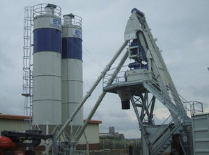 planta de hormigón móvil