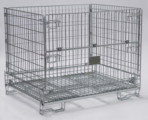 caja-palé enrejada / apilable
