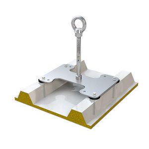 anclaje anticaída de acero / para techado