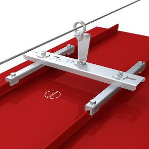 anclaje anticaída de acero inoxidable / de acero galvanizado / de aluminio / para techado