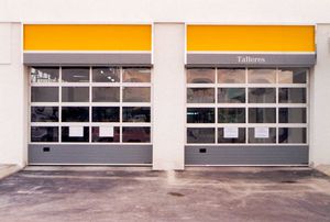 puertas seccionales / de acero galvanizado / industriales