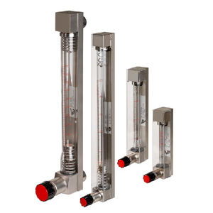 caudalímetro de área variable / para líquido / para gas / compacto
