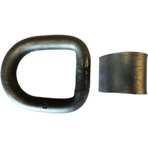 anillo de elevación articulado / de soldar / de acero inoxidable