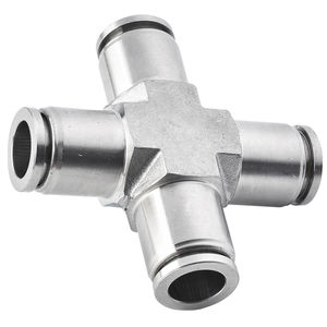 racor push-in / push-to-lock / en cruz / hidráulico